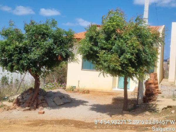 Casa em Salgueiro, Nossa Senhora De Fat, Rua 07, N. 128, Lt 40 Qd O, PE. Área: 55.33m2