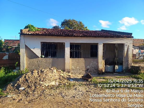 Casa em Nossa Senhora do Socorro, Santa Ines, Rua 6 De Abril, N. 49, Lt 07 Qd 76, SE. Área: 61.24m2