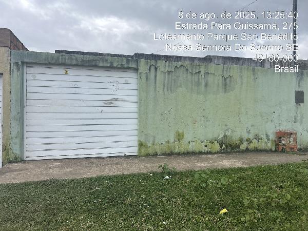 Casa em Nossa Senhora do Socorro, Compexo Jardim, Rua Projetada S/D, N. 239,  Qd A4 Lt 733 1ºPav, SE. Área: 69.79m2