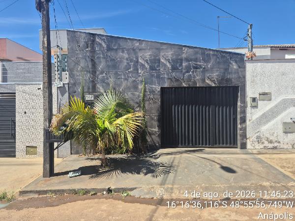 Casa em Anápolis, Jardim Dos Ipes, Rua Izabel Castilho, N. Sn, Lt 04a Qd 34, GO. Área: 83.75m2