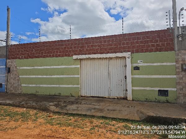 Casa em Mossoró, Aeroporto, Rua Severino Felix De Lima, N. 550, Lt 16a Qd 10, RN. Área: 63.36m2