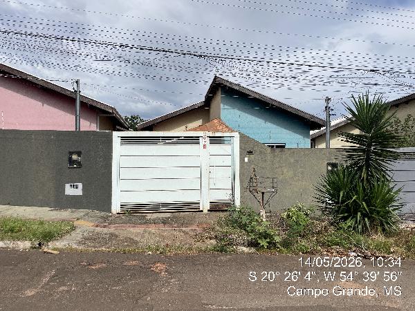 Casa em Campo Grande, Vila Almeida, Rua Presidente Rodrigues Alves, N. 2071, Un 03 Lt 01 Qd 63, MS. Área: 46.46m2
