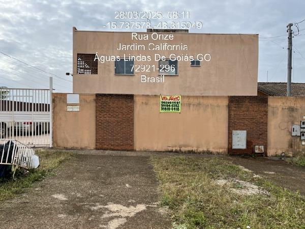 Apartamento em Águas Lindas de Goiás, Parque Da Barragem Setor 16, Lote 13 A 11  Quadra 126  Conjunto B Setor 16, N. Sn, Apto 03, 1 ° Pavimento, GO. Área: 76.95m2