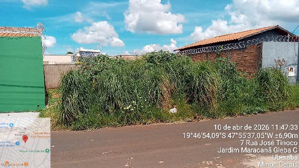 Terreno em Uberaba, Jardim Maracana, Rua 08, N. Sn, Lt 12, Qd Ar, Rua 08, Ar12, MG. Área: 258.2m2