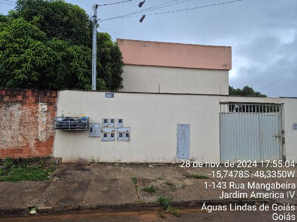 Apartamento em Águas Lindas de Goiás, Jardim America Iv, Quadra 09, N. Sn, Apto 101, Pavimento 01, Lt 03, Rua Mangabeira, GO. Área: 59.79m2