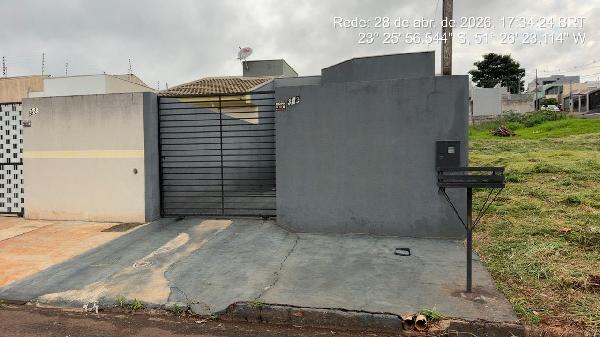 Casa em Arapongas, Jardim Herminio E Maria, Avenida Corrupiao Do Rio Negro, N. 322, Lt 14b Qd 02, PR. Área: 47.21m2