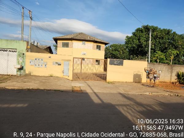 Apartamento em Cidade Ocidental, Parque Napolis A, Quadra 43, N. Sn, Apto 203, Vg 203 Lt 06 Rua 10, GO. Área: 48.94m2