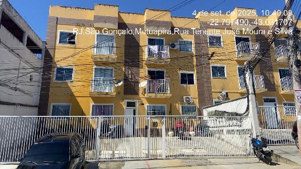 Apartamento em São Gonçalo, Itauna, Rua Tenente Jose Moura E Silva, N. 817, Apto 101, Vg 02 Lt 28a, RJ. Área: 54.69m2
