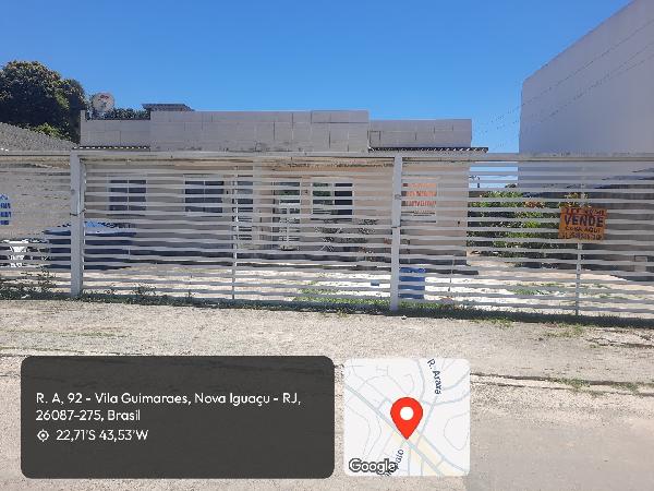 Casa em Nova Iguaçu, Vila Guimaraes, Rua A, N. 92, Cs 05, Lt 29, RJ. Área: 53.4m2