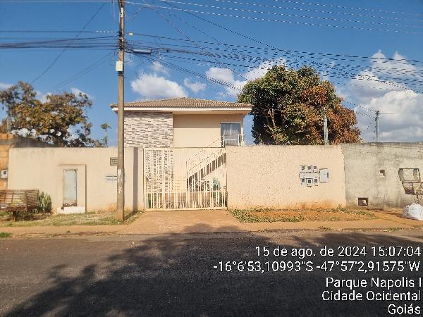 Apartamento em Cidade Ocidental, Pq Napolis Gleba A, Quadra 33, N. Sn, Apto 201, Lt07 Rua 07 Vg201, GO. Área: 51.94m2