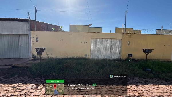 Casa em Timon, Joia, Rua 01, N. 615, Qd 103, Lt 01d, MA. Área: 56.73m2