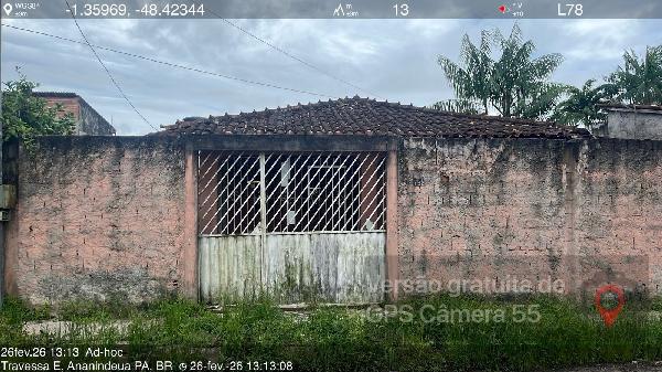 Casa em Ananindeua, Coqueiro, Rua E, N. 22, Passagem Coimbra, PA. Área: 60m2