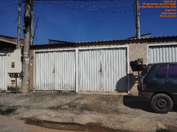 Casa em Nova Iguaçu, Lagoinha, Rua Maria De Jesus Pereira Da Silva, N. 107, Predio 107, RJ. Área: 40.36m2