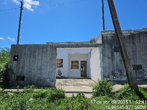 Casa em Nossa Senhora do Socorro, Santa Ines, Rua 6 De Fevereiro, N. 225, Qd 35 Lt 22, SE. Área: 67.71m2