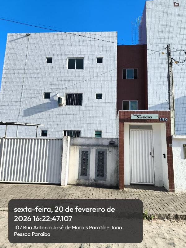 Apartamento em João Pessoa, Paratibe, Rua Antonio Jose De Morais, N. 130, Apto 102, TÉRreo, PB. Área: 48.27m2