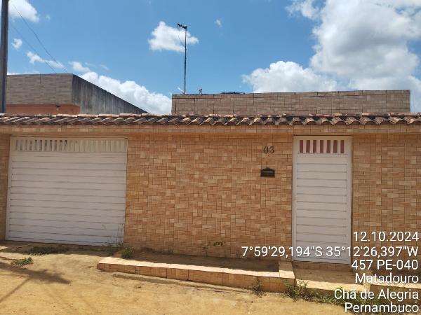 Casa em Chã de Alegria, Lot N Cha Alegria 3, Rua Projetada R18, N. Sn, Qd E1 Lt 03, PE. Área: 57.81m2