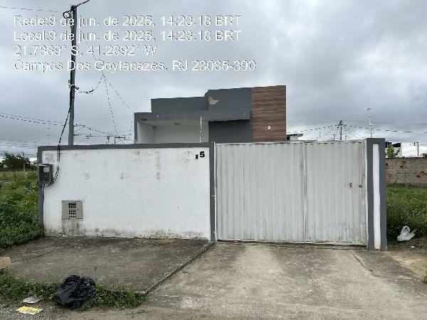 Casa em Campos dos Goytacazes, Vivendas Do Coqueiro Iv, Rua Cirilo Antunes, N. 0, Lt 36, Qd 23, RJ. Área: 62.63m2