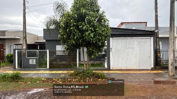 Casa em Santa Rosa, Cruzeiro, Rua Das Guajuviras, N. 285, Lt 08 Qd 1575, RS. Área: 40.35m2