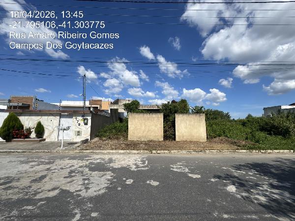 Terreno em Campos dos Goytacazes, Parque Penha, Rua Nove, N. 11, Qd S, RJ. Área: 189m2