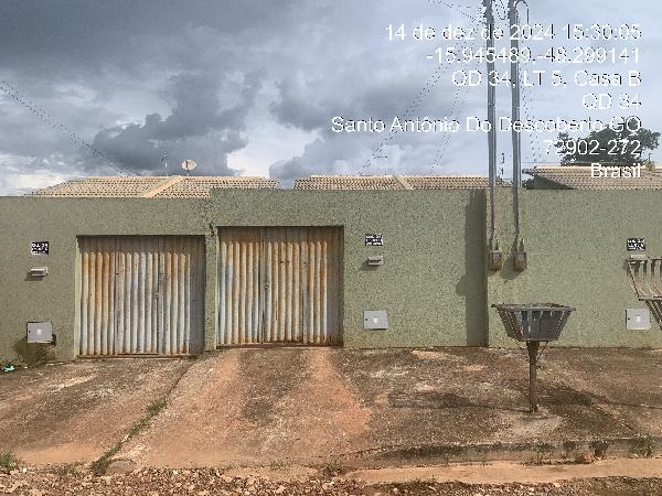 Casa em Santo Antônio do Descoberto, Jardim Ana Beatriz I, Quadra Quadra 34, N. S/N, 03-Brua 11, GO. Área: 69.96m2