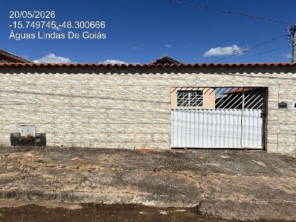 Casa em Águas Lindas de Goiás, Residencial Jardim Paraiso, Quadra 19, N. 18, Lt 18 Rua Das Paineiras, GO. Área: 50.43m2
