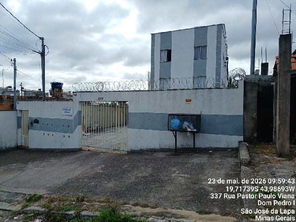 Apartamento em São José da Lapa, D. Pedro I, Rua Pastor Paulo Viana, N. 337, Apto 302, 2° Pav Vg 08 Qd 10, MG. Área: 39.44m2