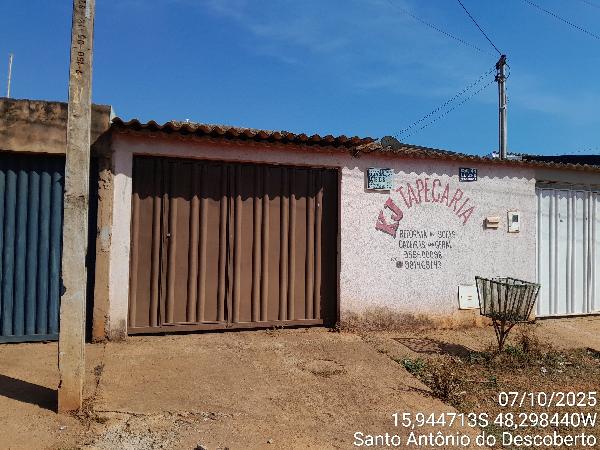 Casa em Santo Antônio do Descoberto, Jardim Ana Beatriz I, Quadra 41, N. S/N, Rua 11 Lt 33b, GO. Área: 63.22m2