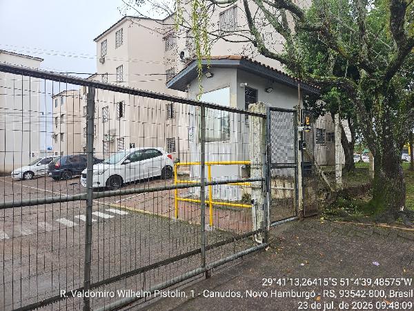 Apartamento em Novo Hamburgo, Canudos, Rua Valdomiro Wilhems Pistolin Antig Rua L, N. 26, Apto 914, Bl 09, RS. Área: 38.97m2