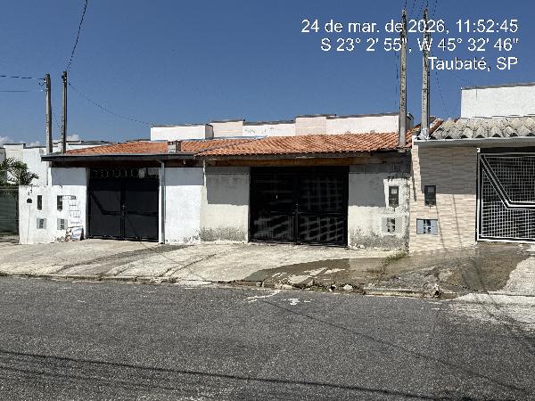 Casa em Taubaté, Granjas Panorama, Rua Bela Vista, N. 77, Area B, SP. Área: 53.93m2