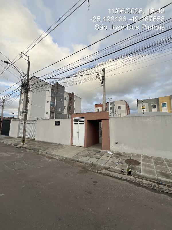 Apartamento em São José dos Pinhais, Parque Da Fonte, Rua Vitorio Juliatto, N. 1335, Apto 304, Vg 12 3 Pav Lt 16 Qd 18, PR. Área: 43.46m2
