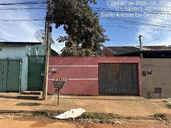 Casa em Santo Antônio do Descoberto, Jardim Ana Beatriz I, Rua 11, N. Sn, Lt 26a Qd 40, GO. Área: 63m2