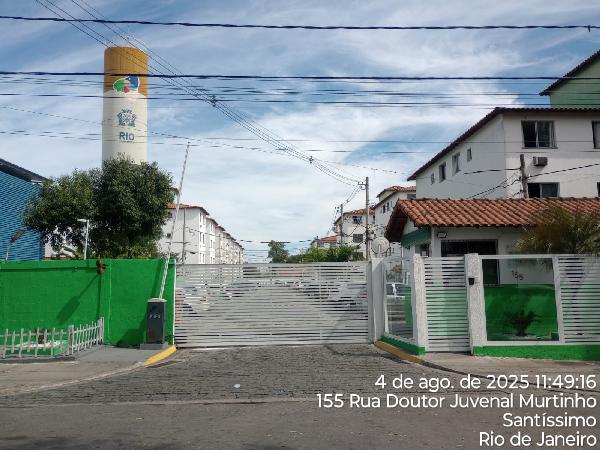 Apartamento em Rio de Janeiro, Santissimo, Rua Doutor Juvenal Murtinho, N. 155, Apto 104, Bl 15, RJ. Área: 45.83m2
