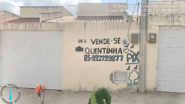 Casa em Horizonte, Dourado, Rua Dinamarca, N. 66b, Lt 18, CE. Área: 60.7m2