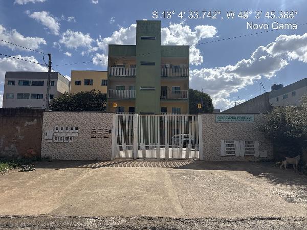 Apartamento em Novo Gama, Loteamento Lunabel 3a, Av Luna Vargas, N. Sn, Apto 402, Lt 32 Qd 20, GO. Área: 62.36m2