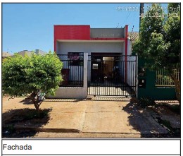 Casa em Rolândia, Conjunto Habitacional Santiago, Rua Paulina Erdei, N. 406, Lt 11a Qd E, PR. Área: 69.84m2