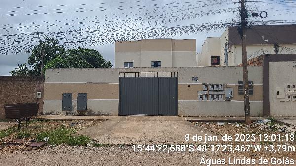 Apartamento em Águas Lindas de Goiás, Parque Da Barragem Setor 10, Quadra 109 Conjunto A, N. Sn, Apto 101, Setor 10, Rua A, GO. Área: 67.54m2