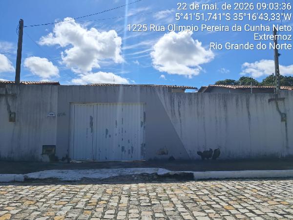 Casa em Extremoz, Vila Maria Ii, Rua Maria Do Socorro Rocha Gabriel, N. 1196, Lt 14 Qd 02, RN. Área: 71.49m2