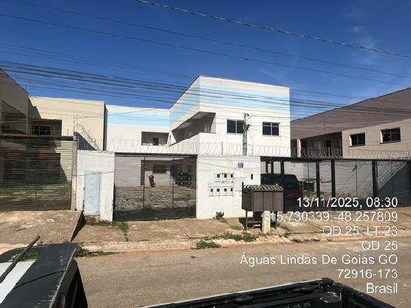 Apartamento em Águas Lindas de Goiás, Mansoes Village, Quadra C25, N. Sn, Apto 101, Lt 23 Rua 26, GO. Área: 60.53m2