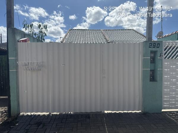 Casa em Curitiba, Tatuquara, Rua Orestes Romeu Bizzotto, N. 290, Cs 01 Lt 32 Qd 13, PR. Área: 38.16m2