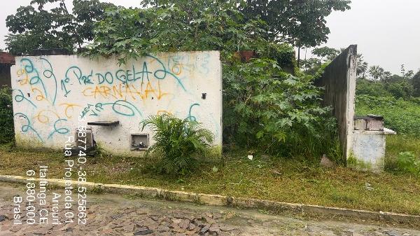 Terreno em Itaitinga, Ancuri, Rua Local F, N. Sn, Lt 11  Qd 09, CE. Área: 125m2