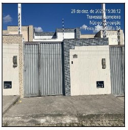 Casa em Feira de Santana, Conceicao, Rua Projetada 7, N. 158, Qd D, BA. Área: 61.45m2