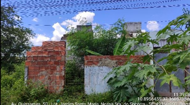 Casa em Nossa Senhora do Socorro, Jardim, Rua U, N. 525, Lt 525 Aa2, Qd 21, SE. Área: 67.9m2
