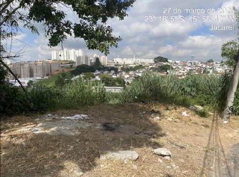 Terreno em Jacareí, Parque Dos Principes, Rua Dona Maria I, N. Sn, Parte B Lt 02 Qd 33b, SP. Área: 173.19m2