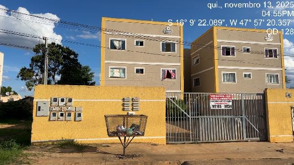 Apartamento em Luziânia, Parque Estrela Dalva Ix, Rua 227, N. Sn, Apto 202, Lt 14 Qd 128 Vg 202, GO. Área: 54.37m2