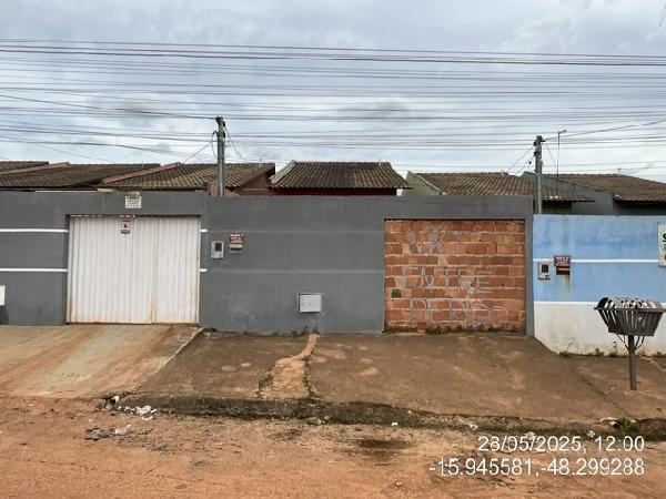Casa em Santo Antônio do Descoberto, Jardim Ana Beatriz I, Rua 11, N. Sn, Lt 25 A, Qd 40, GO. Área: 63m2
