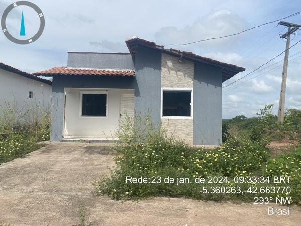 Casa em Demerval Lobão, Centro, Travessa Gardenia, N. 308, Area 11, PI. Área: 62m2