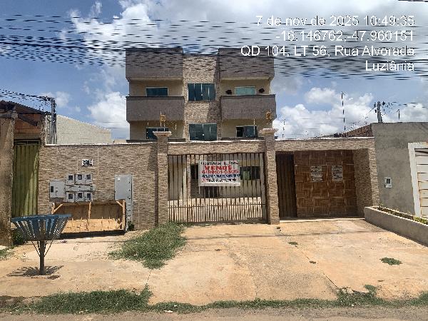 Apartamento em Luziânia, Jardim Do Inga, Quadra 104, N. Sn, Apto 101, Lt 55 Rua Alvorada, GO. Área: 66.11m2