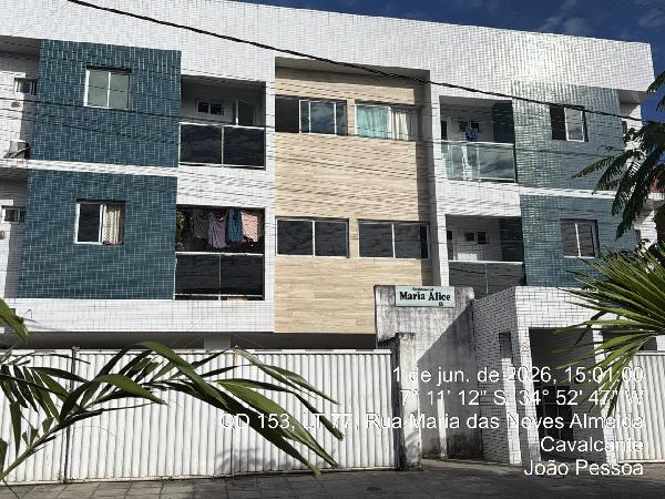 Apartamento em João Pessoa, Joao Paulo Ii, Rua Maria Das Neves Almeida Cavalcanti, N. 65, Apto 301, 2 Andar, PB. Área: 48.6m2