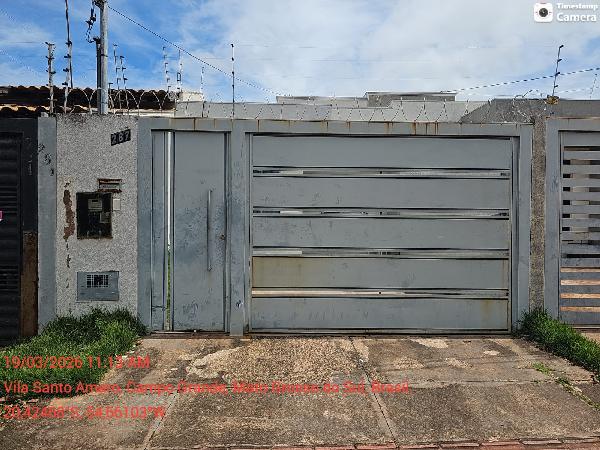 Casa em Campo Grande, Santo Amaro, Rua Extremosa, N. 287, Cs 03 Lt 02 Qd 11, MS. Área: 53m2