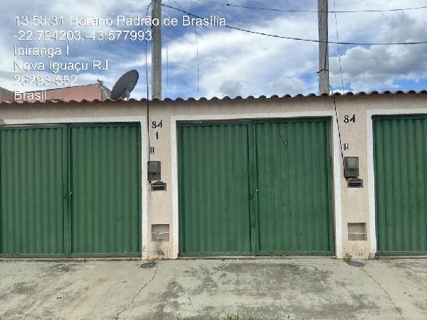 Casa em Nova Iguaçu, Cabuçu, Rua Dez, N. 84, Cs 02 Lt 20 Qd I, RJ. Área: 32.56m2
